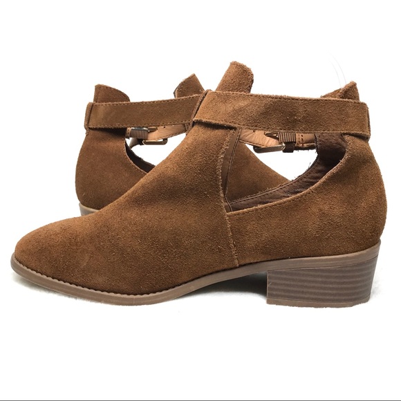 Steve Madden Ankle Boots Duncan Brown Suede Size 8 - Picture 3 of 10